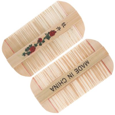 VICASKY 2pcs Comb Fine Tooth Scalp Comb for Dandruff Removal and Treatment for Adults