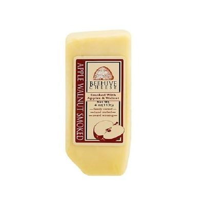 Apple Walnut Smoked Cheese 4 oz Pack of 4