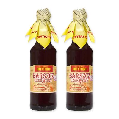 Artman (16.9 Fl Oz (Pack of 2), Red Borscht)
