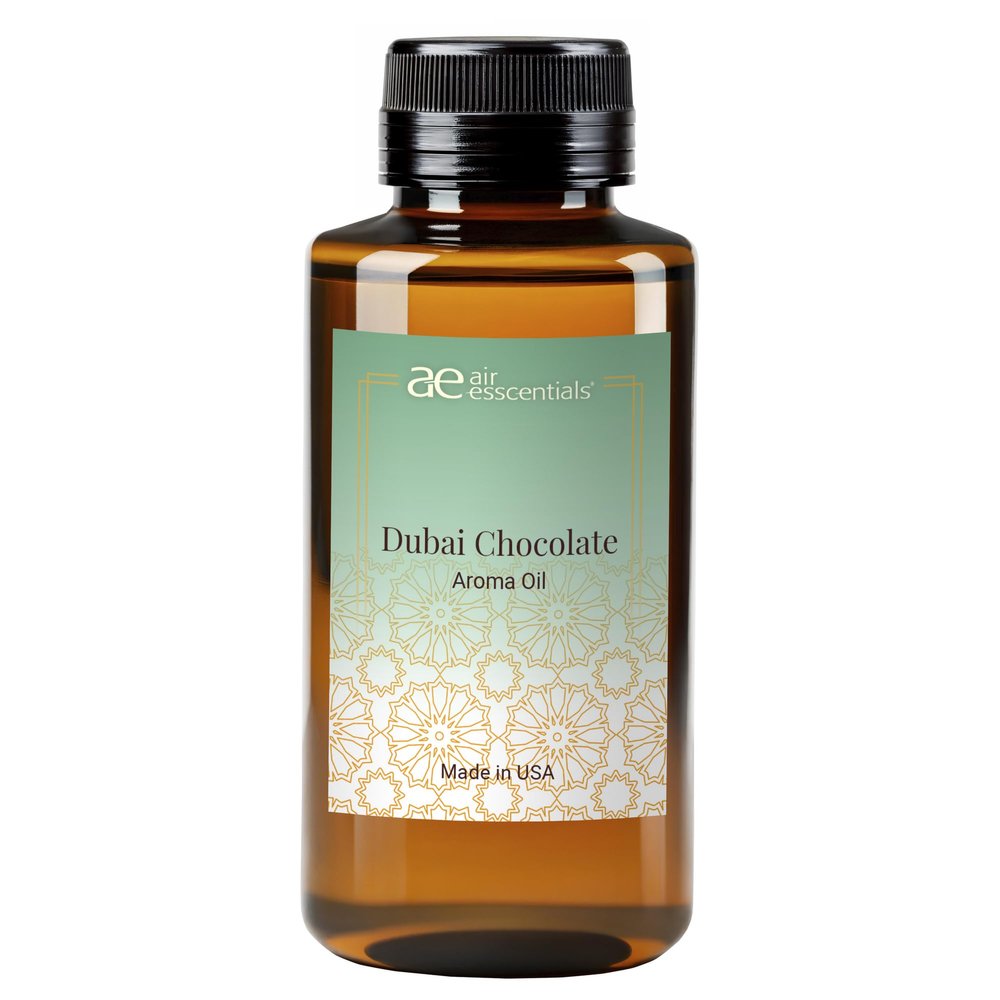 Air Esscentials Dubai Chocolate Aroma Oil for Diffusers, 300 mL