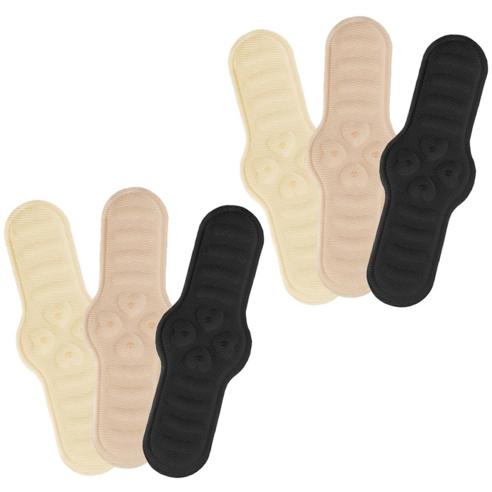 Self-Adhesive Heel Grips Liners 3 Pairs Breathable Sponge Pads