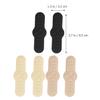 Self-Adhesive Heel Grips Liners 3 Pairs Breathable Sponge Pads view 2