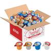 Coffee Creamer Singles Variety Pack - 48 Count - Hazelnut, French Vanilla, Caramel Macchiato & Half and Half - Non Refrigerated Individual Liquid Creamer Pods for Home, Office & Travel view 1
