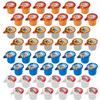 Coffee Creamer Singles Variety Pack - 48 Count - Hazelnut, French Vanilla, Caramel Macchiato & Half and Half - Non Refrigerated Individual Liquid Creamer Pods for Home, Office & Travel view 3