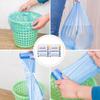 FOMIYES Colorful Kitchen Trash Bags 200 Count (10 Rolls) Rubbish Bags Wastebasket Liners for Home and Car Use view 3