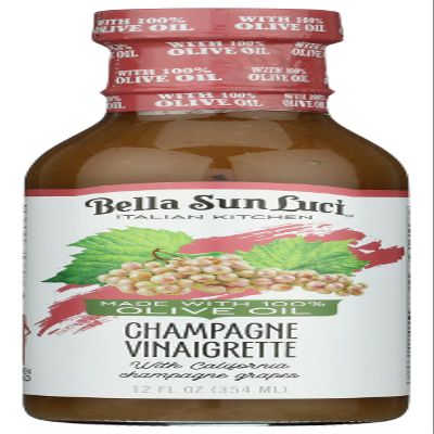 Bella Sun Luci Champagne Vinaigrette 12 fl oz (Pack of 6)