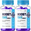 (2 Pack) Boost TRT Max Gummies - Official BoostTRT Max Gummys Advanced Premium Formula Support Maximum Strength, All Natural Ingredients Vitamin For Overall Health & Wellness, 120 Gummies For 2 Months view 1