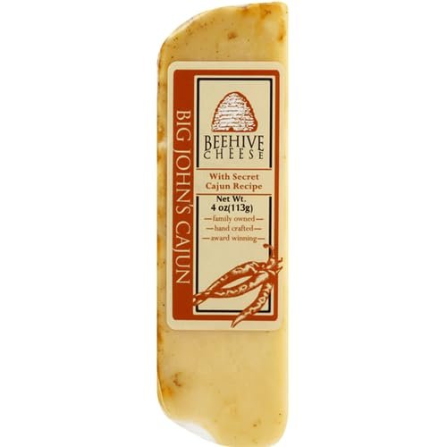 Cajun Spiced Cheese 4 oz Pack of 4