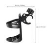 Tofficu Universal 2pcs Mobility Cup Holder for Wheelchair Walker and Stroller, Portable Bottle Cage Bracket Compatible with Crutches and Scooters for Outdoor Use and Daily Convenience view 2