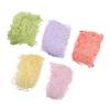 Angoily DIY Shredded Paper Box Filling Material 50g Pack, Crinkle Paper Shred for Candy Boxes, Wedding Supplies, Easter Party Decoration with Raffia Grass view 1