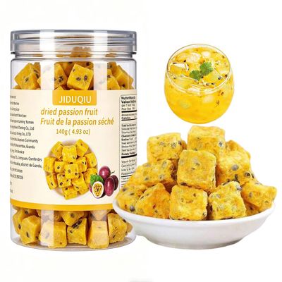 Dried Passion Fruit 140g/4.93OZ,Passionfruit Chunks, Dehydrated Dried Passion Fruit, for Tea, Drinks, Baking & Snacking, No Sugar Added.