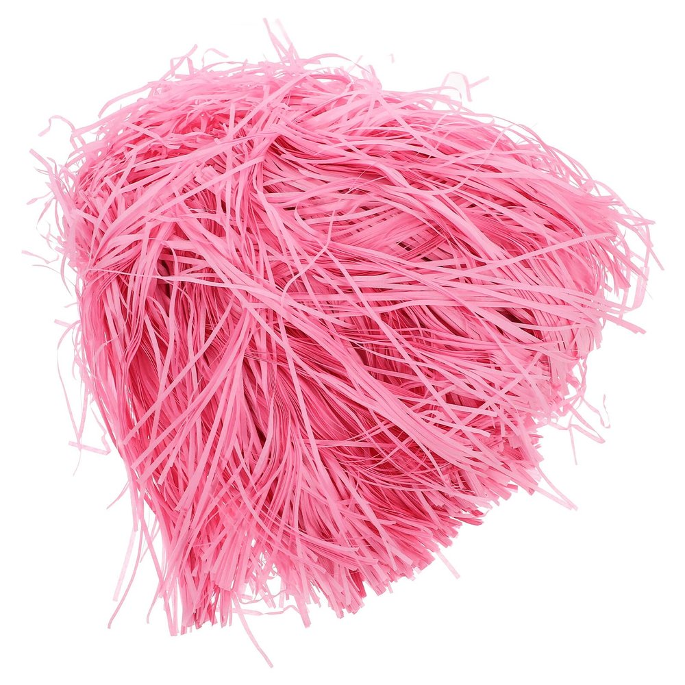 ARTIBETTER Pink Crinkle Cut Paper Shred Filler 200g Pack, Pink Tissue Paper Basket Grass for Box Stuffing, Protective Decorative Confetti for Present Wrapping and Craft Filling