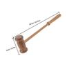 IWOWHERO Wooden Back Massage Hammer 2pcs Set Handheld Knocking Massage Tool for Self-myofascial Release and Muscle Relaxation at Home Or Office view 2