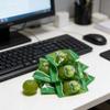 Crisp Green Plums8.81OZ/250g,Green Plum,Sweet and Sour Dried Fruit Preserves, Suitable for making snacks, fruit snacks. view 2