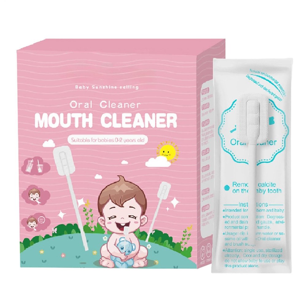 Infant Mouth Cleaner Flexible Portable 30 Pcs
