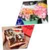 DOITOOL Cellophane Wrap Film 44cm Width 1 Roll Flowers Wrapping Packing Paper for Basket Craft and Bouquet Wrapping view 3