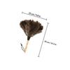 Angoily Long Handled Car Duster with Wooden Handle, Anti-Slip Grip Dust Remover for Home and Interior Cleaning, Gentle Plume Duster for Furniture and Cobweb Removal view 2