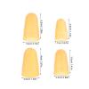 Alasum 20pcs Skin Color Rubber Finger Sleeves with Anti-Static, Wear-Resistant Silicone Finger Protectors for Industrial and Office Use view 2
