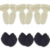 12 PCS Anti-Slip Heel Liners Soft Cushion Heel Protector Pads for Women Men Shoes,Ultra Soothing Heel Pads for Shoes,Shoe Inserts for Women (C) view 1