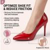 12 PCS Anti-Slip Heel Liners Soft Cushion Heel Protector Pads for Women Men Shoes,Ultra Soothing Heel Pads for Shoes,Shoe Inserts for Women (C) view 2