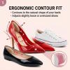 12 PCS Anti-Slip Heel Liners Soft Cushion Heel Protector Pads for Women Men Shoes,Ultra Soothing Heel Pads for Shoes,Shoe Inserts for Women (A) view 3