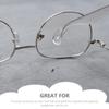 IDEANATEGRATE Glasses Repair Kit 528pcs Eyeglass Screws Nose Pads Set with Anti-Slip Sleeves and Ear Hooks Portable Eyeglass Repair Tool for Sunglasses and Spectacles Maintenance Random Color view 3