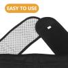 ibasenice Heated Back Brace Lumbar Support Belt Self-heating Waist Wrap for Lower Back Relief Breathable Adjustable Brace for Men and Women view 3
