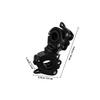 PERSELOSO 2pcs 360 Rotatable Cane Holder Crutch Mount Adjustable Mobility Scooter Wheelchair Support Stand Portable Cane Organizer for Elderly Users view 2