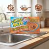 Chore Boy Heavy Duty Copper Scrubber for Pots and Pans 2 pk Dish Scrub Pad & Cast Iron Cleaner Steel Wool Alternative Scouring Pads 2 Pack with Random item 3 items view 4