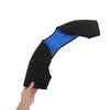 HAKIDZEL 2pcs Unisex Double Shoulder Support Brace Black M for Sports Weightlifting Basketball Night Time Shoulder Warming Sleeve Breathable Compression Pad for Men and Women view 4