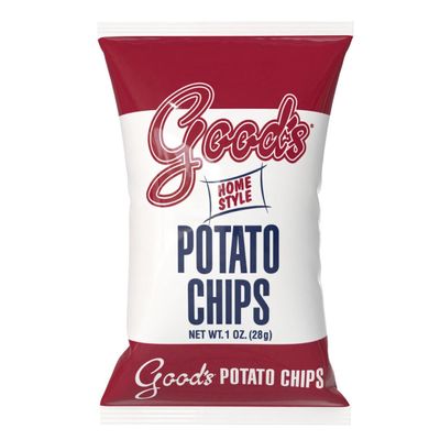 AmishTastes PA Dutch Good's Homestyle "Red Bag" Potato Chips, 1 Oz. (Case of 24)