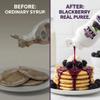 Blackberry Real Infused Exotics Syrup 16.9 fl oz Bottle Drinks and Desserts Puree Fruit and Blackberries with Food Bag Clips Pack of 6 view 2