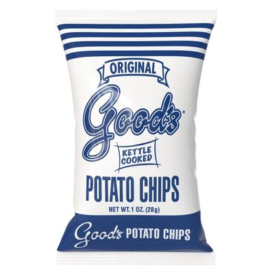 AmishTastes PA Dutch Good's Homestyle "Blue Bag" Potato Chips, 1 Oz. (Pack of 4)