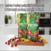 2 Pack - Dried Fruit Variety Pack 16 Snack Size Pouches (6.5 oz Each Pack) Assorted Mixed Dried Fruit Snacks Healthy Grab-and-Go Lunchbox Treats Travel Friendly Vegan Gluten Free Naturally Sweet Fruit Snack Bundle view 3