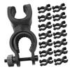 MAGICLULU 20pcs Universal Cane Holder Clamp for Drive Rollator Walker and Wheelchair Accessories, 360 Rotatable Flashlight Bracket for Mobility Scooters, Walking Stick and Crutch Mount view 1