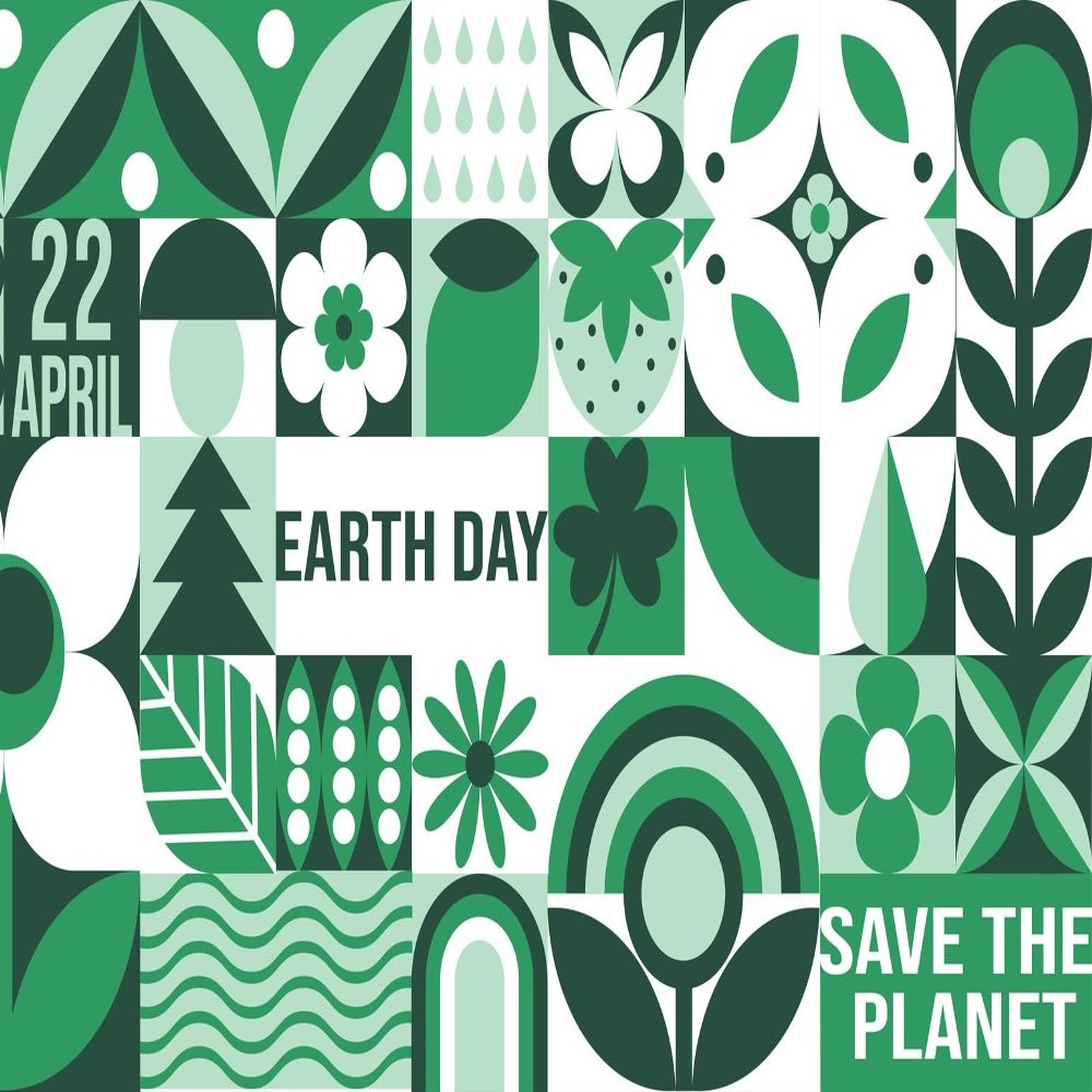 Happy Earth Day Edible Image Photo Cake Topper For Half Sheet Cake