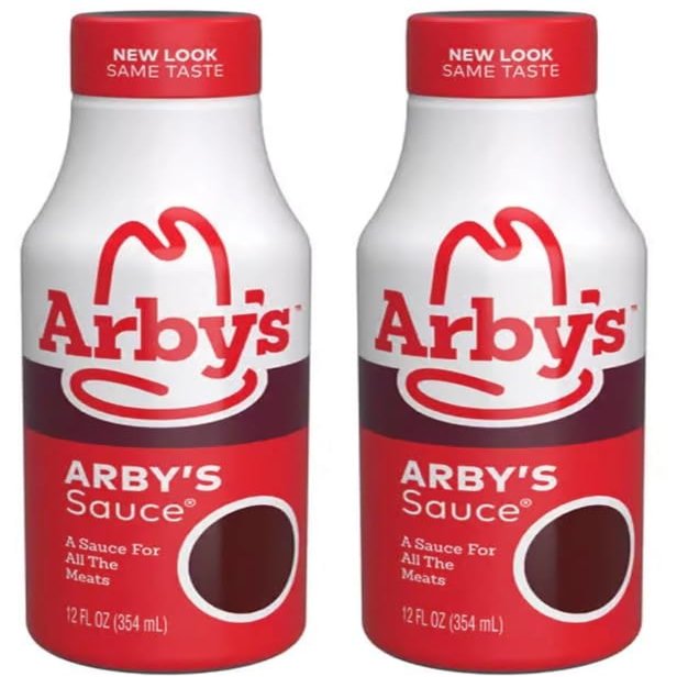 (2 Pack) Arby's Sauce 12oz Bottle Famous Classic Original Sandwich Red Sauce