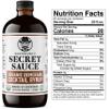 Bartenders Secret Sauce USDA Organic Demerara Syrup Rich Cocktail Syrup (16oz Bottle) Includes Cocktail Cherries (10.5oz), Ice Mold & Pump Handcrafted, Gluten-Free Perfect for Old Fashioneds, Tiki, Coffee & Desserts view 2