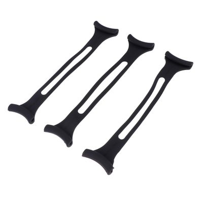 Angoily 3 Pcs Face Mask Extenders Ear Rope Buckle Strap Extension Buckles Long Dark Lanyard for Ear Protection Comfortable