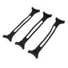 Angoily 3 Pcs Face Mask Extenders Ear Rope Buckle Strap Extension Buckles Long Dark Lanyard for Ear Protection Comfortable view 1