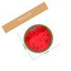 Artibetter Watermelon Digital Weight Balance Scale Portable Mini Body Weight Travel Scale for Home Use with Tempered Glass Surface view 2