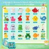 Easter Bath Bombs for Kids, 24-Pack Natural Bath Bombs with Surprise Spring Animal Toys Inside, Mega Bubble Gentle Kids Bath Kit Gift Set view 3