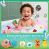 Easter Bath Bombs for Kids, 24-Pack Natural Bath Bombs with Surprise Spring Animal Toys Inside, Mega Bubble Gentle Kids Bath Kit Gift Set view 4