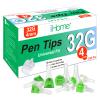 iHome 32G x 4mm Pen Tips 100 Count Universal Fit Comfortable Design 32G 4mm(5/32") view 1
