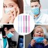 Didiseaon Silicone Mask Ear Saver Extender 5pcs Set Adjustable Reusable Ear Strap Hooks for Comfortable Mask Wearing to Prevent and Pressure Random Color view 4