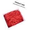 Adorainbow Red Crinkle Cut Raffia Grass Decorative Shredded Paper, 120g Pack, 2pcs Box Filler for Wrapping, Craft Projects, Party and Holiday Packaging Supplies view 2
