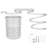 AQFNEB Hair Dryer Holder Wall Mount, Hair Styling Tool Organizer with Cup, Large Metal Storage Bracket for Hot Tools, Space Saving Hanging Rack for Bathroom Salon Home view 1