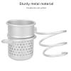 AQFNEB Hair Dryer Holder Wall Mount, Hair Styling Tool Organizer with Cup, Large Metal Storage Bracket for Hot Tools, Space Saving Hanging Rack for Bathroom Salon Home view 3