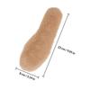 FOMIYES Winter Insoles for Men and Women, Thick Cotton Warm Shoe Inserts with Soft Anti-Odor Fleece, Cold-Proof Comfortable Footwear Accessory for Winter Boots and Daily Use view 2