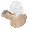 Ciieeo 2 Pairs and Suede Metatarsal Pads for Women High Heel Insoles Front Foot Cushions Non-Skid Soft Gel Inserts Anti-Friction for High Heel Shoes view 1